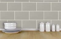 Crown London Tile Grey M1123 Wallpaper